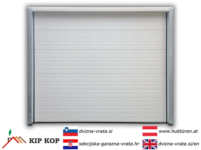 SEKCIJSKA DVIŽNA GARAŽNA VRATA 400 X 200 CM KIPLIFT ECONOMIC